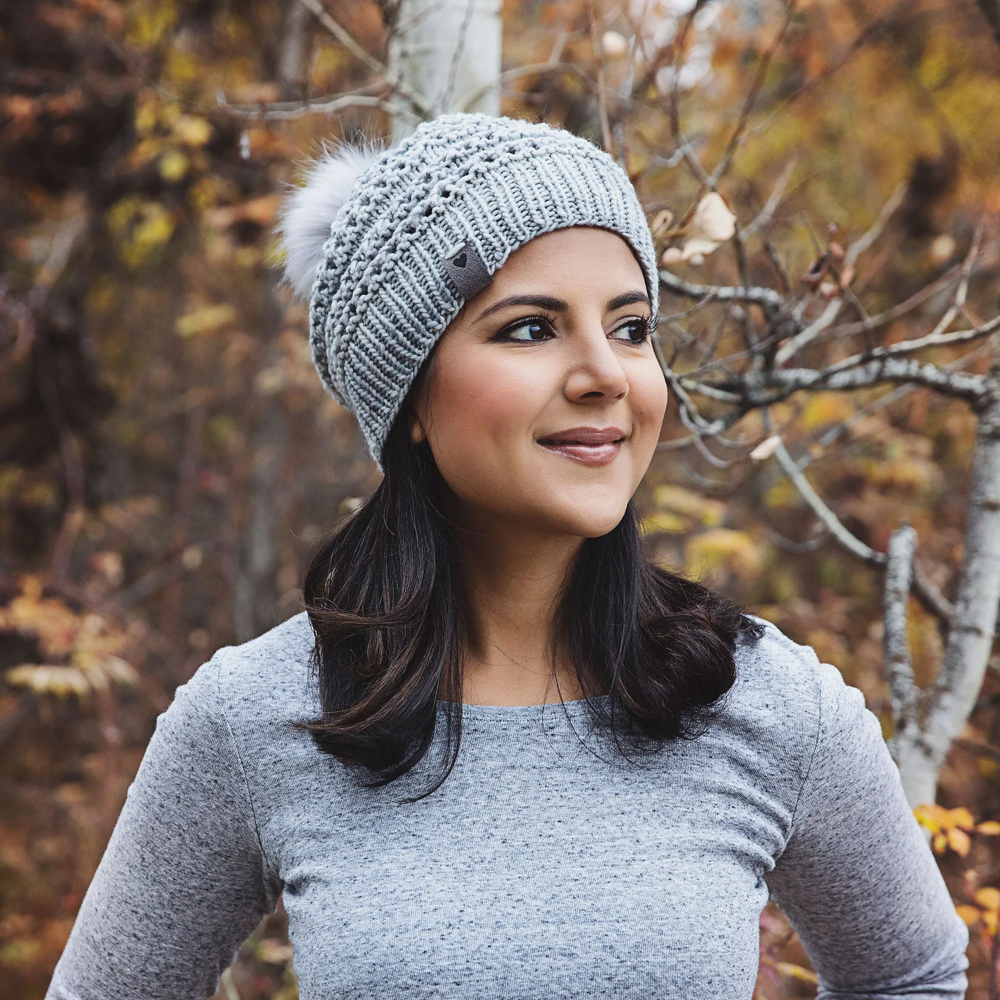 Slouchy Beanie Knit Hat Pattern