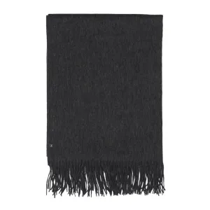 Small Wool Scarf - Charcoal Grey