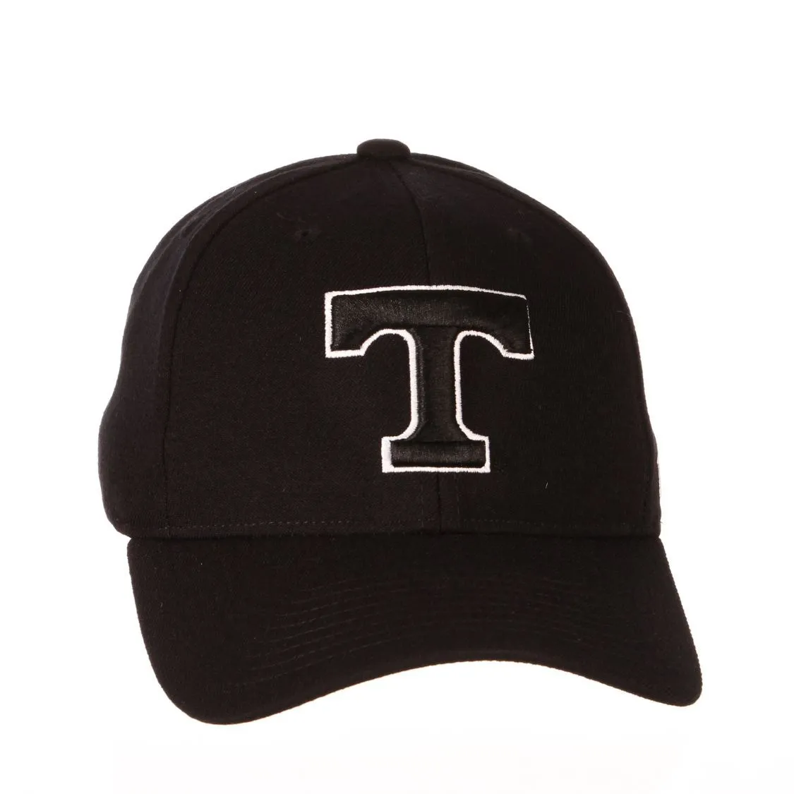 Tennessee Volunteers Zephyr "ZH Black" Structured Stretch Fit Fitted Hat Cap