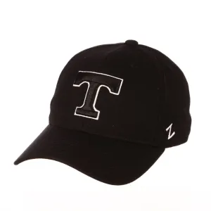 Tennessee Volunteers Zephyr "ZH Black" Structured Stretch Fit Fitted Hat Cap