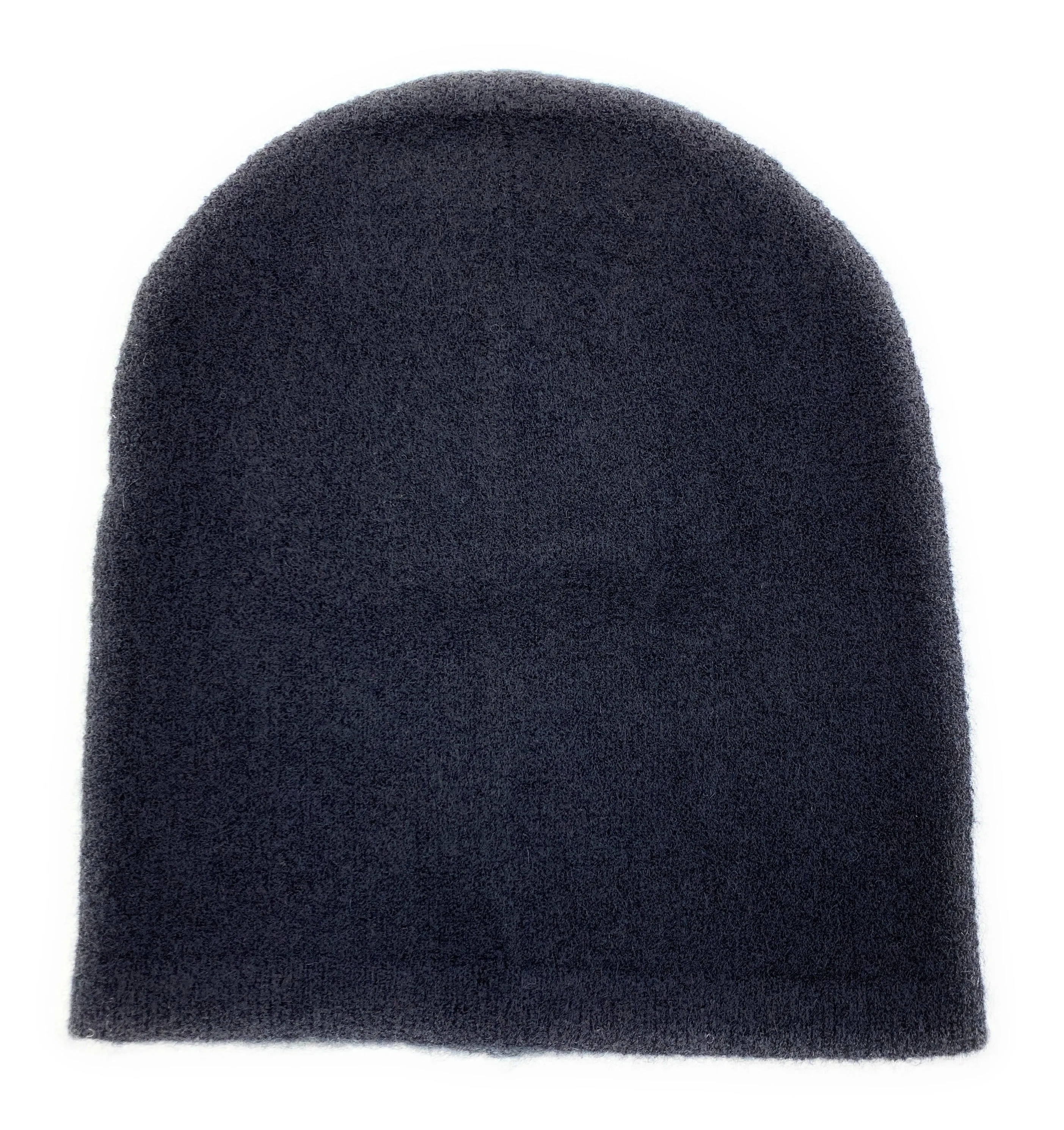 Vince Black Cashmere Felt Slouchy Hat