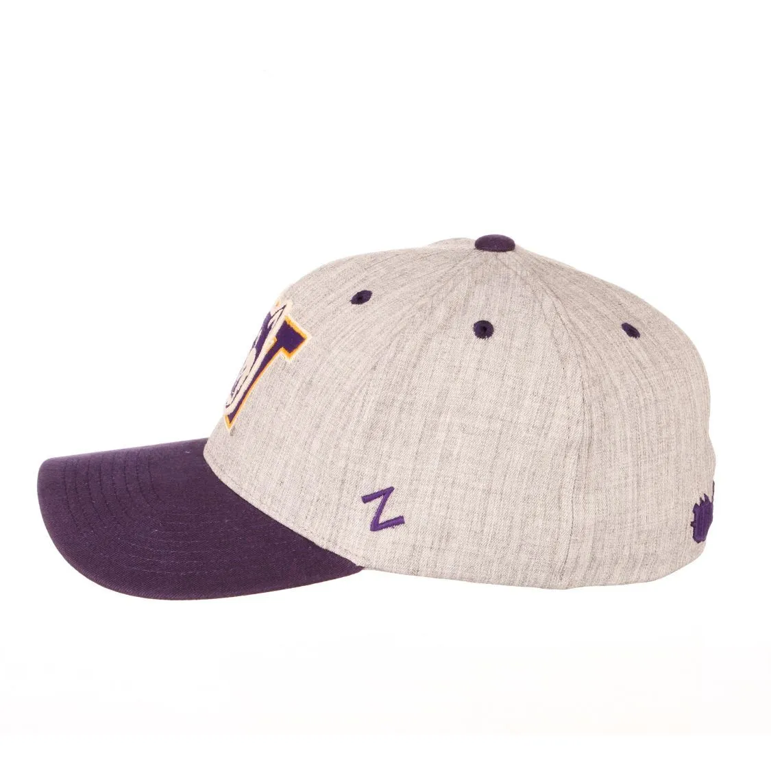 Washington Huskies Zephyr "Oxford" Structured Stretch Fit Fitted Hat Cap