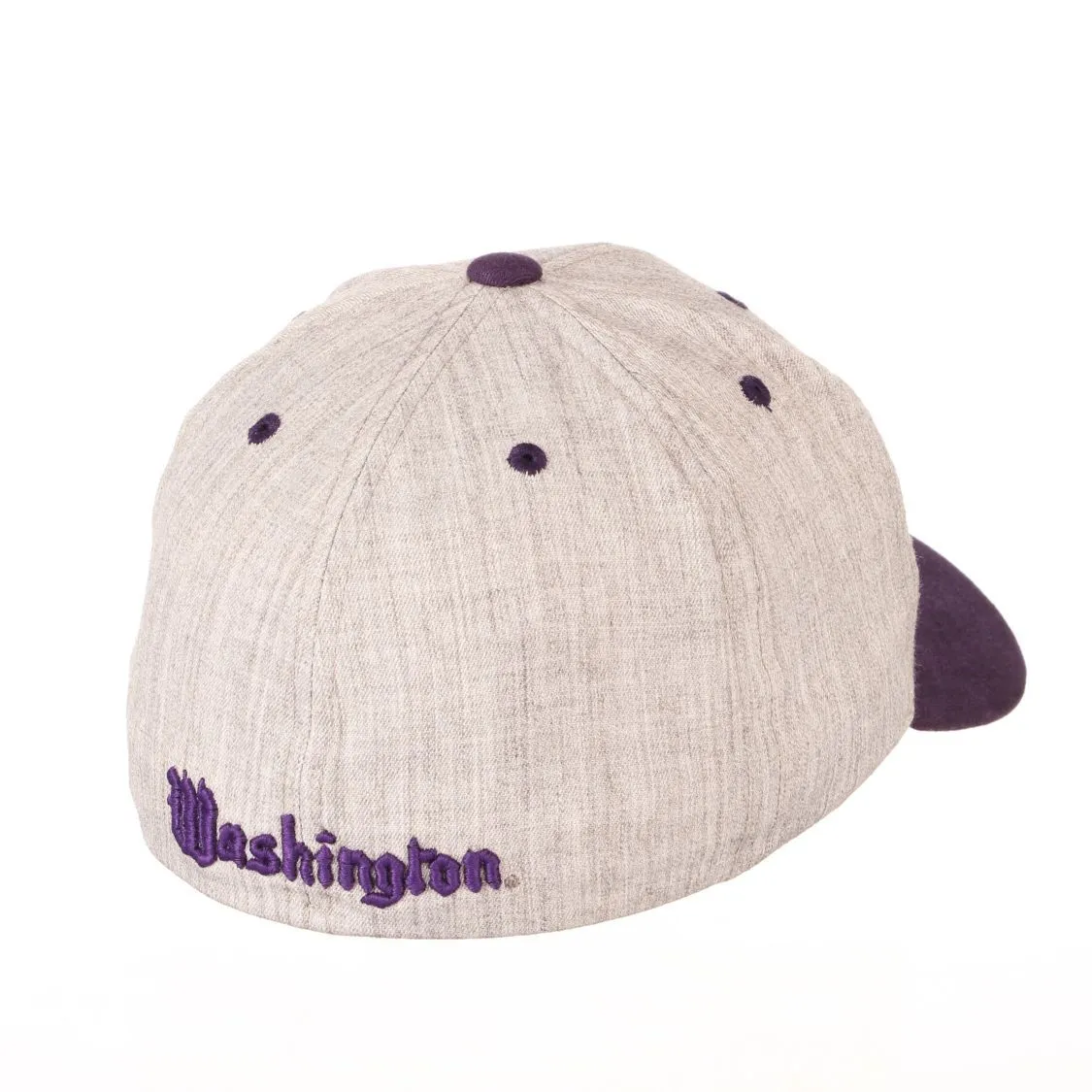 Washington Huskies Zephyr "Oxford" Structured Stretch Fit Fitted Hat Cap