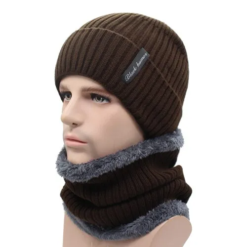 Winter Beanies Men Knitted Caps