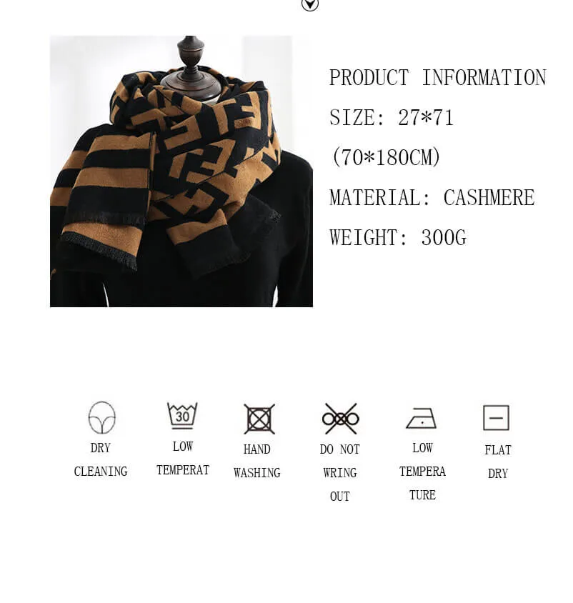 Women's Fall Winter Scarf Classic Tassel Plaid Scarf Warm Soft Chunky Large Blanket Wrap Shawl Scarves-Yellow